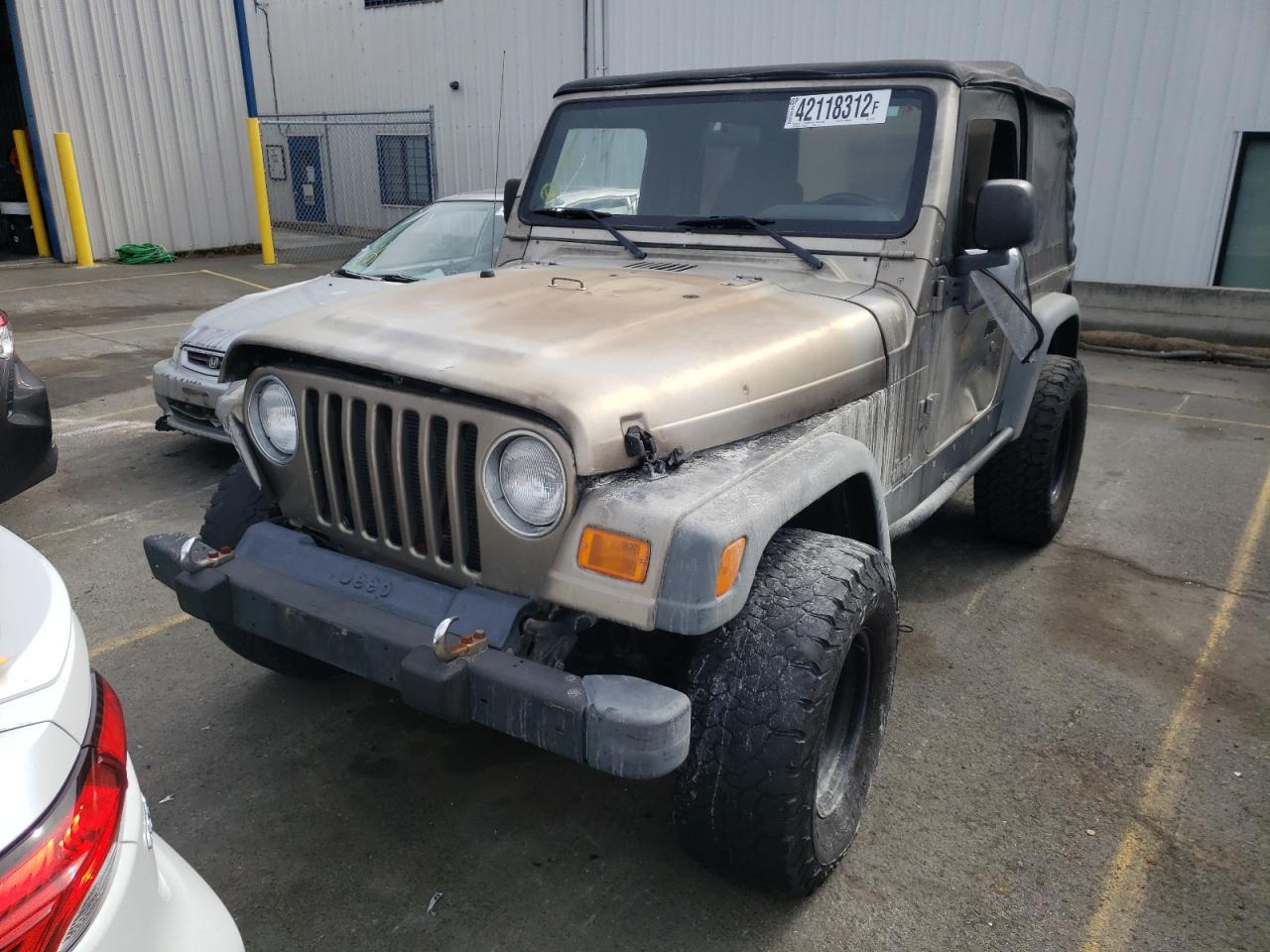 Photo 2 from auction – 2004 JEEP WRANGLER X with VIN 1J4FA39S64P745839