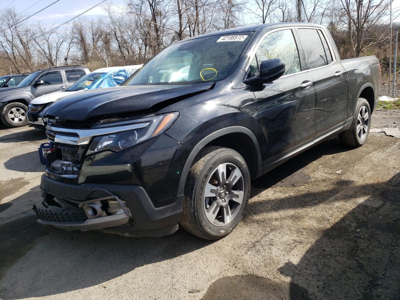 Photo 2 from auction – 2018 HONDA RIDGELINE with VIN 5FPYK3F75JB010603