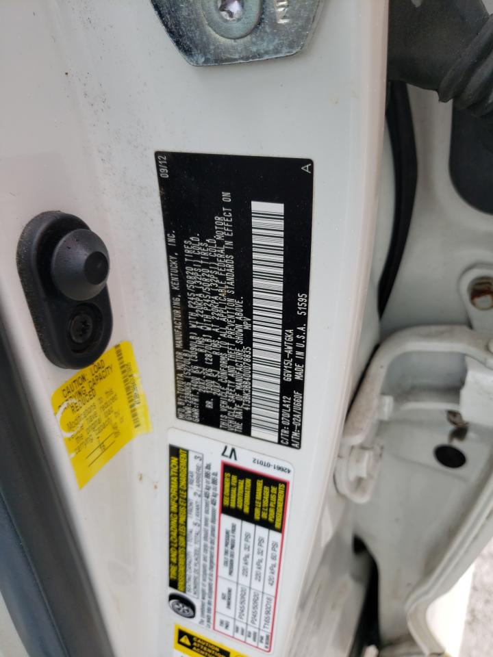 Photo 10 from auction – 2013 TOYOTA VENZA LE with VIN 4T3BK3BB4DU078835