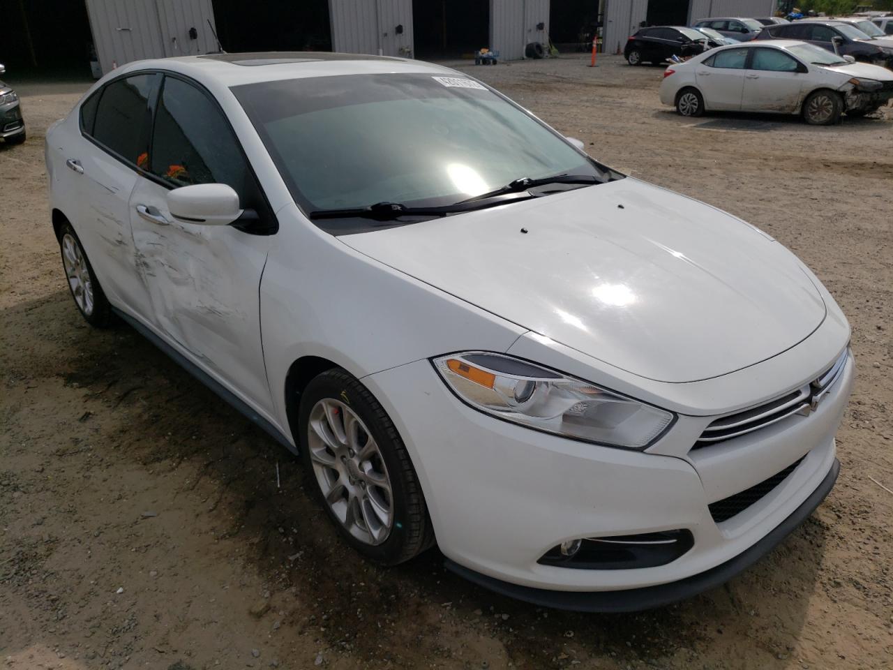 DODGE DART LIMIT 2014 with VIN 1C3CDFCB4ED854625 - Photo from auction
