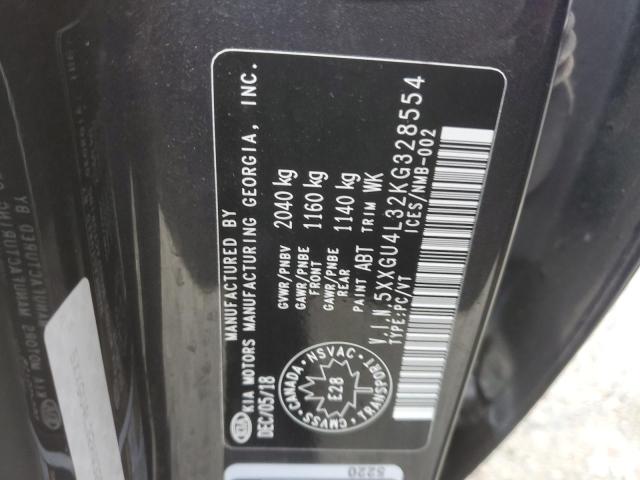 Photo 10 from auction – 2019 KIA OPTIMA EX with VIN 5XXGU4L32KG328554