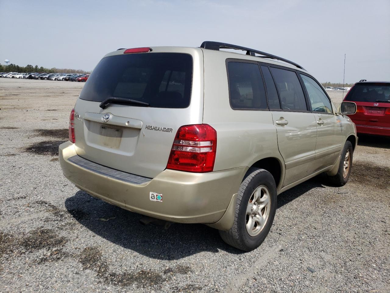 Photo 4 from auction – 2003 TOYOTA HIGHLANDER with VIN JTEHD21A730022717