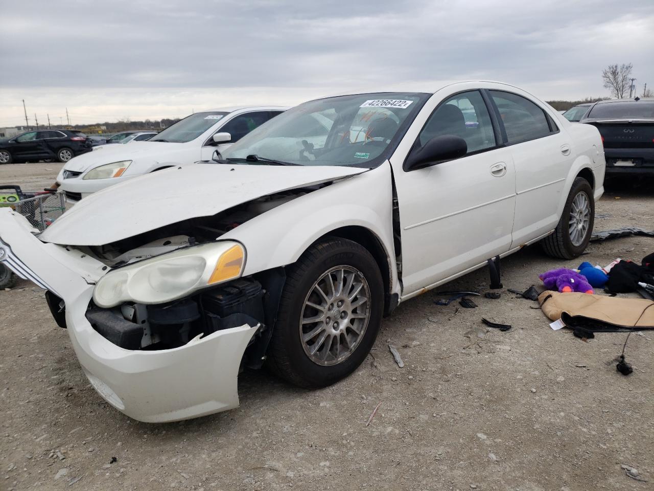 Photo 2 from auction – 2004 CHRYSLER SEBRING LX with VIN 1C3EL46X84N272317