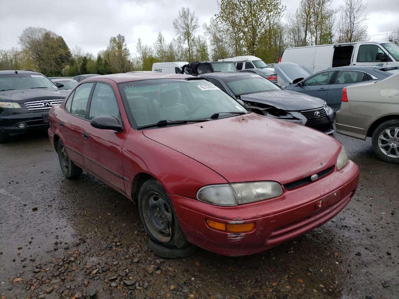 GEO PRIZM BASE 1996 with VIN 1Y1SK5260TZ068294 - Photo from auction