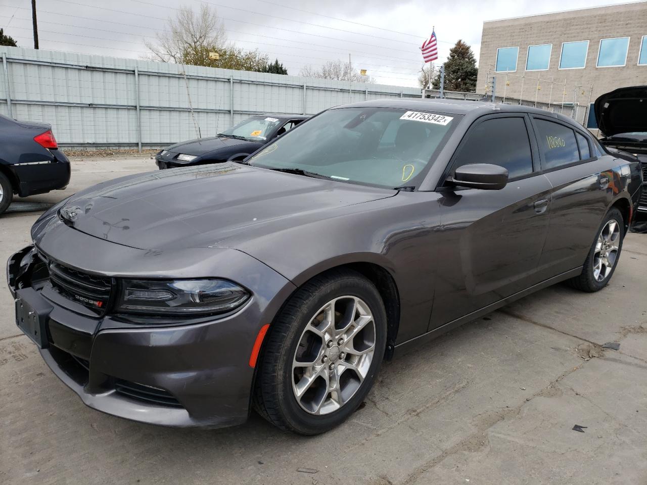 Photo 2 from auction – 2015 DODGE CHARGER SX with VIN 2C3CDXJG0FH754983