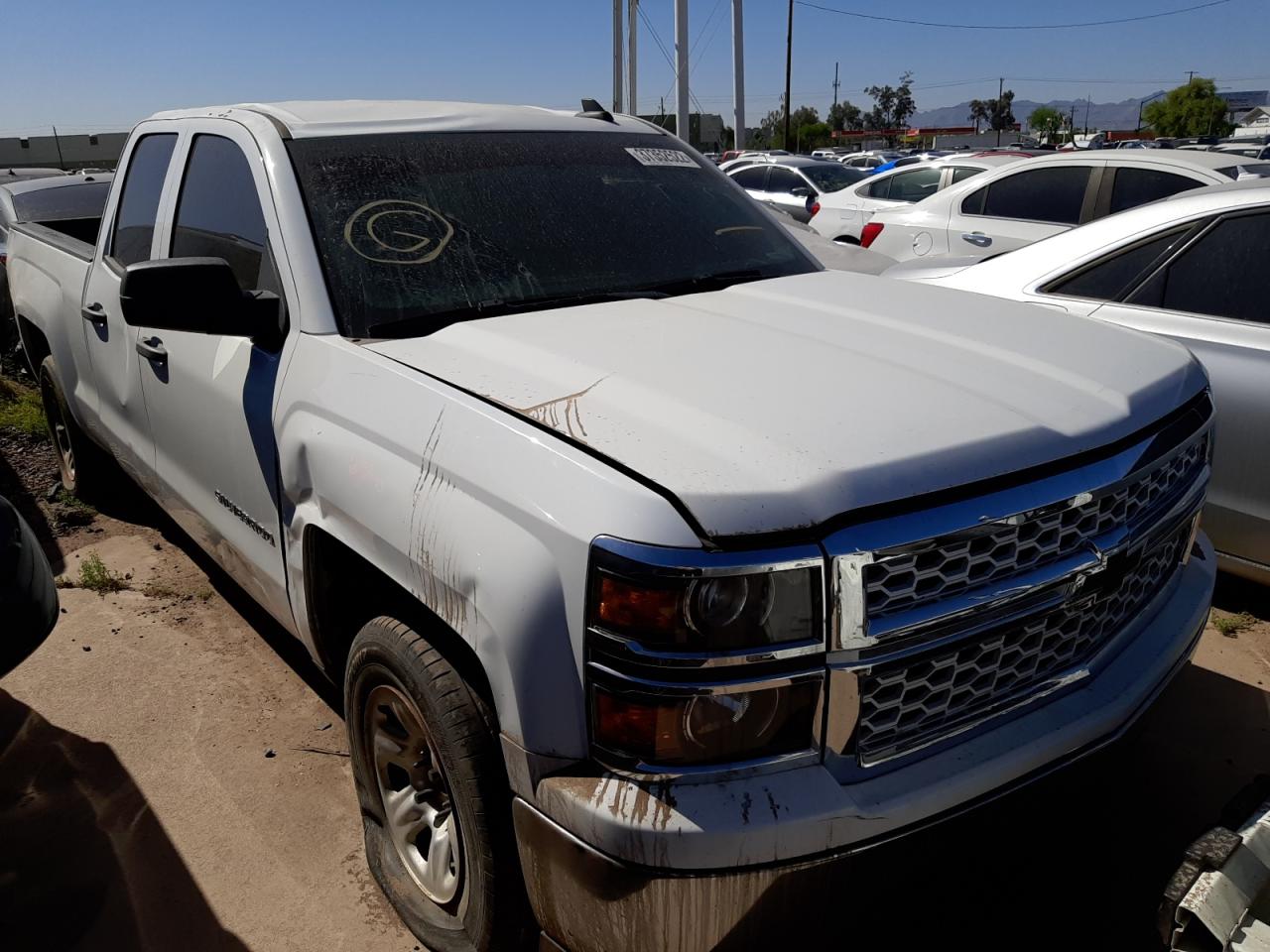 CHEVROLET SILVERADO 2015 with VIN 1GCRCPEH8FZ170035 - Photo from auction