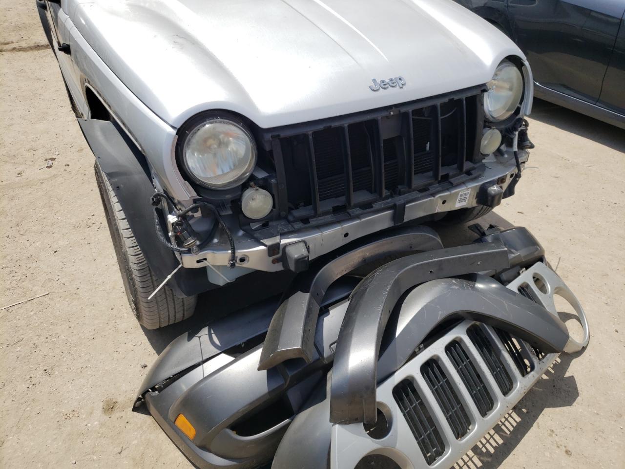 Photo 9 from auction – 2006 JEEP LIBERTY SP with VIN 1J4GK48KX6W153474