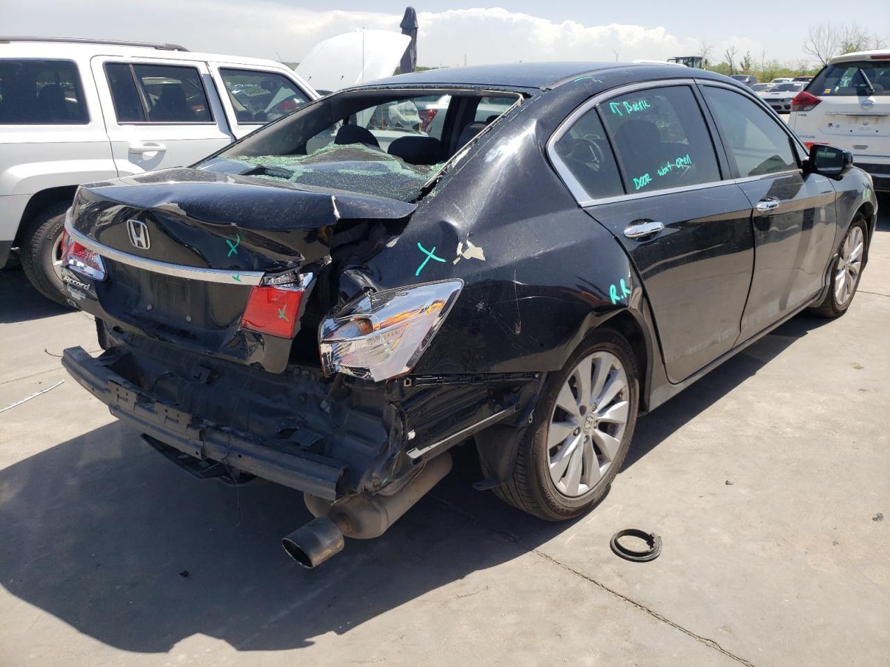 Photo 4 from auction – 2014 HONDA ACCORD EX with VIN 1HGCR2F76EA020209