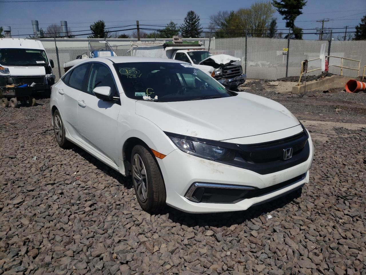 Photo 1 from auction – 2019 HONDA CIVIC LX with VIN 2HGFC2F63KH557767