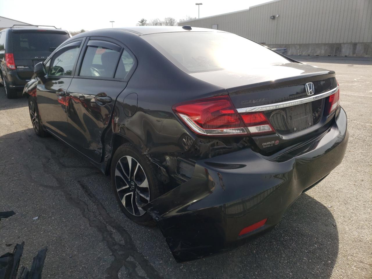 Photo 3 from auction – 2013 HONDA CIVIC EXL with VIN 19XFB2F97DE218469
