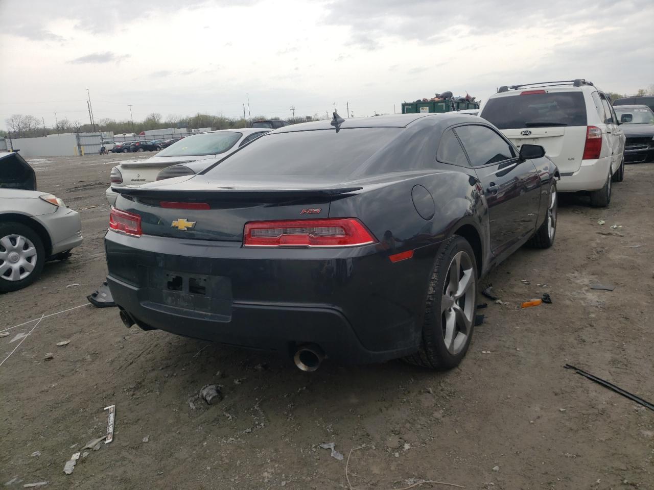 Photo 4 from auction – 2014 CHEVROLET CAMARO LT with VIN 2G1FB1E34E9317637