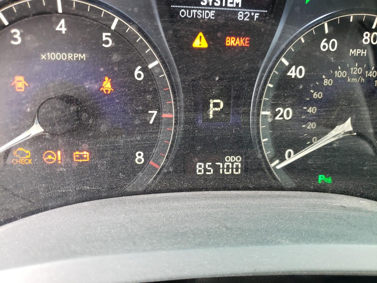 Photo 8 from auction – 2011 LEXUS RX 350 with VIN 2T2ZK1BA0BC058594