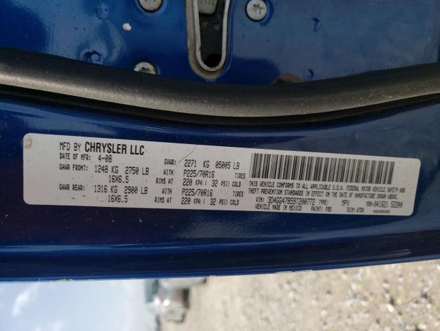 Photo 10 from auction – 2009 DODGE JOURNEY SE with VIN 3D4GG47B59T200772