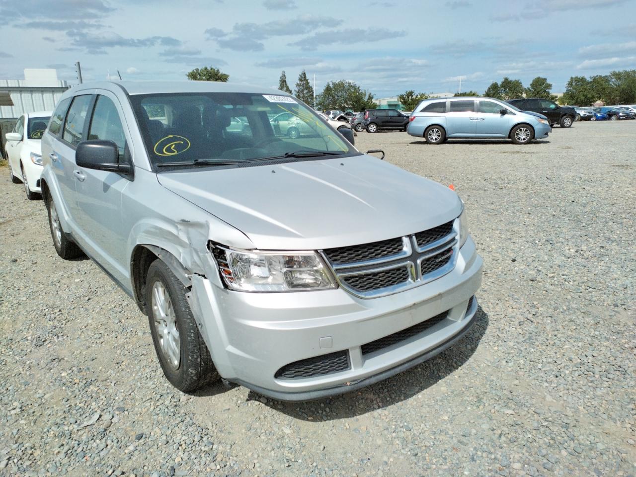 DODGE JOURNEY SE 2014 with VIN 3C4PDCAB2ET226958 - Photo from auction