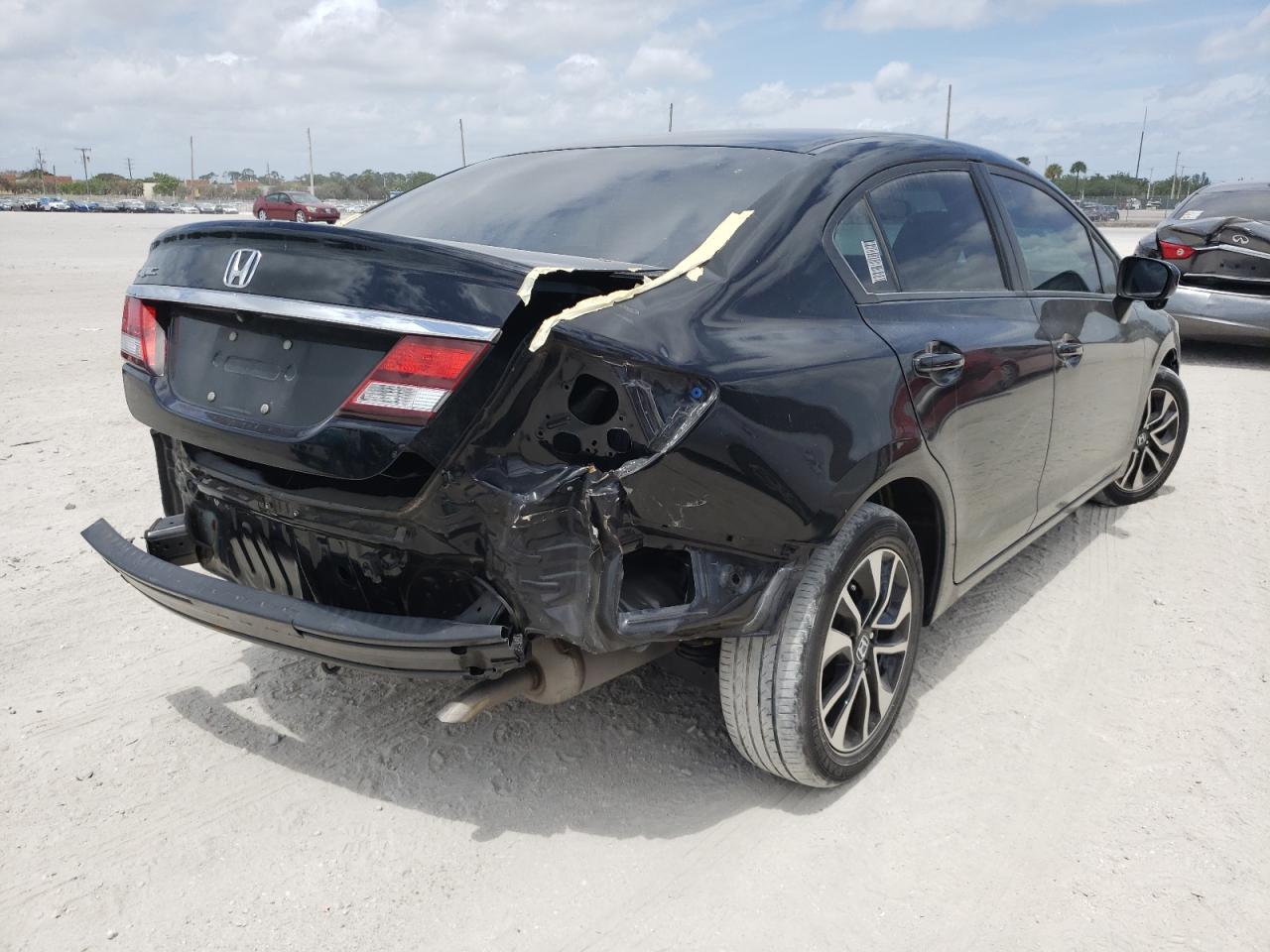 Photo 4 from auction – 2014 HONDA CIVIC EX with VIN 19XFB2F88EE046512
