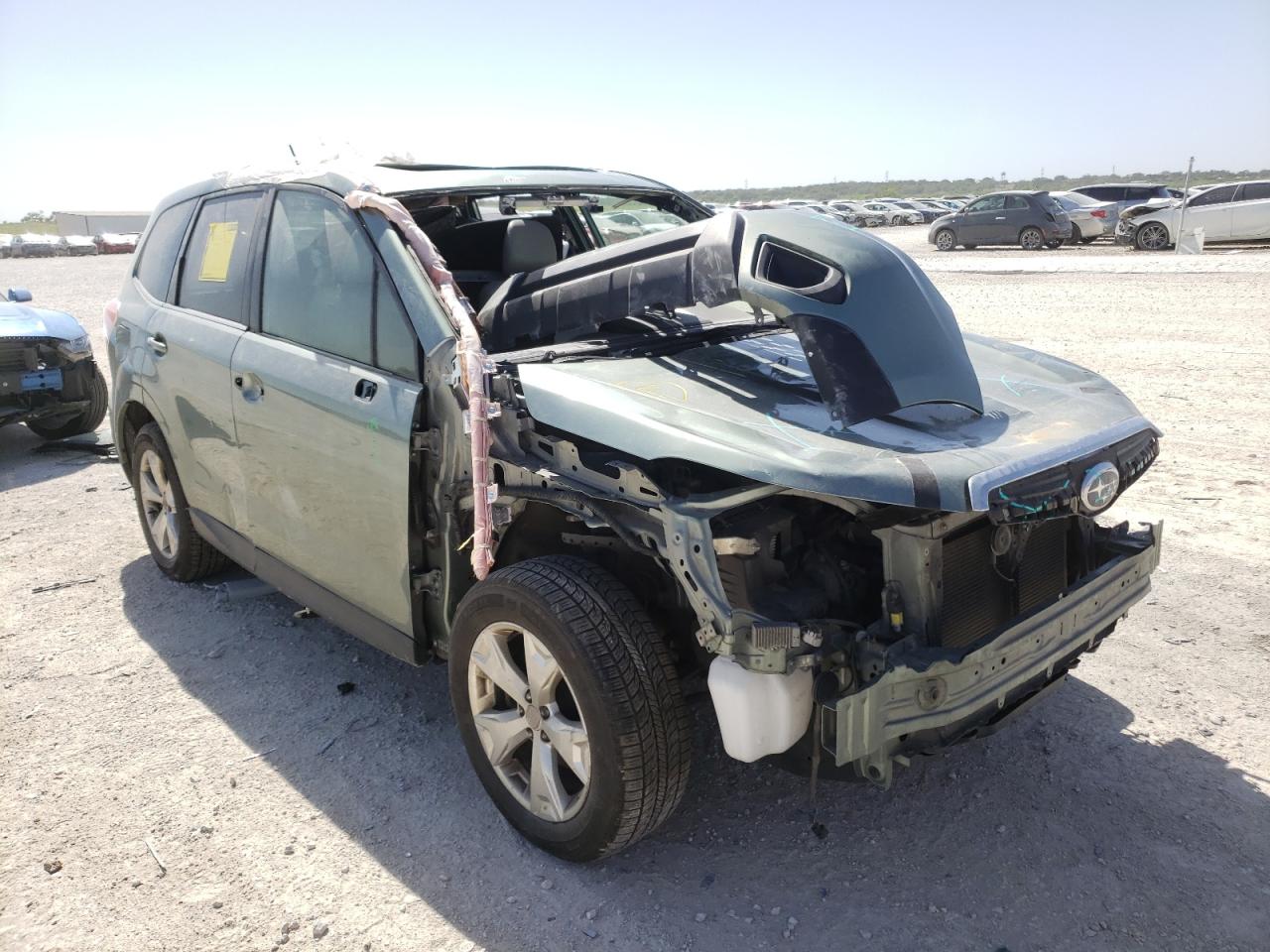 SUBARU FORESTER 2 2014 with VIN JF2SJAPC2EH536700 - Photo from auction