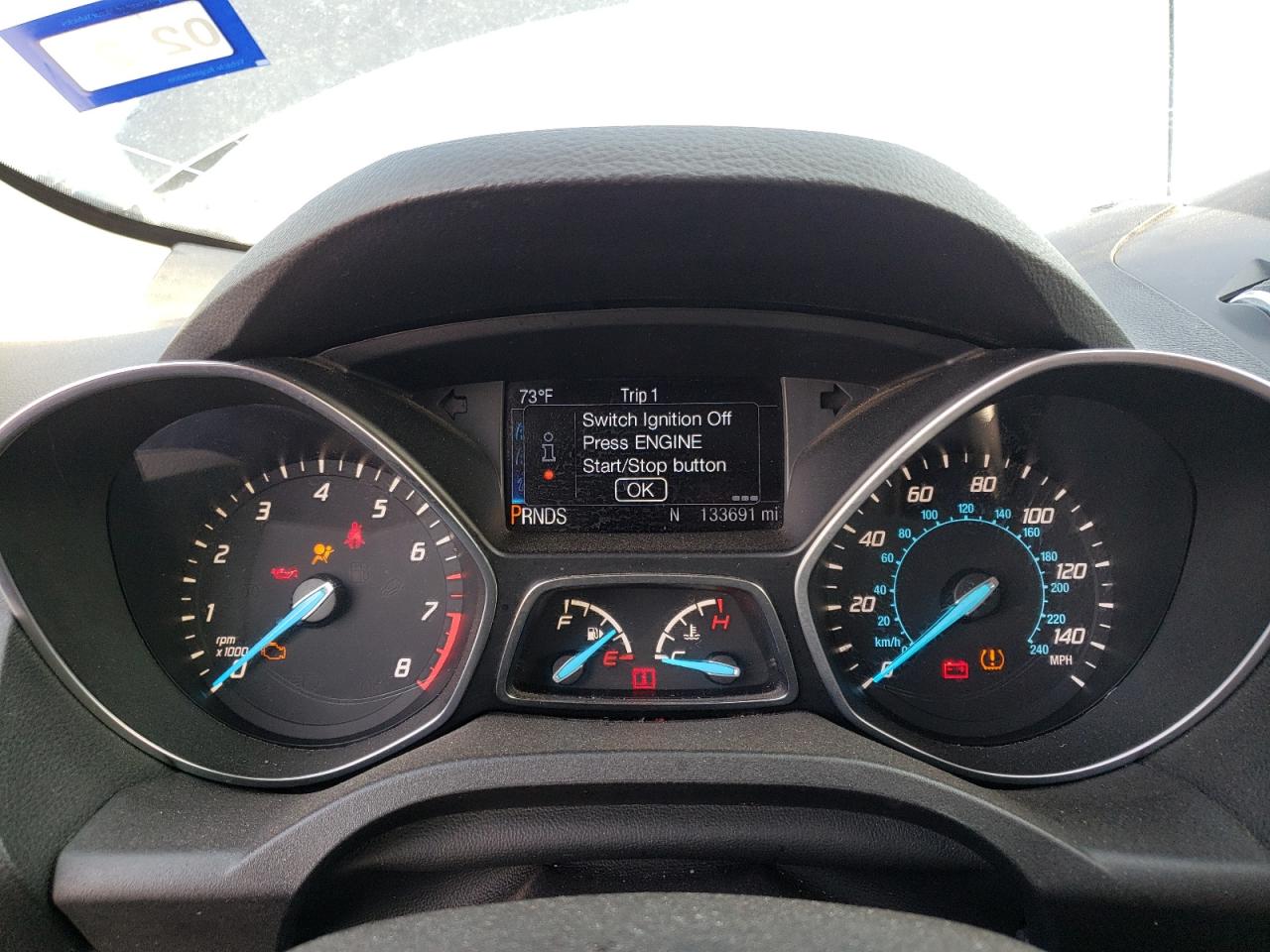 Photo 8 from auction – 2016 FORD ESCAPE TIT with VIN 1FMCU0J96GUA28804