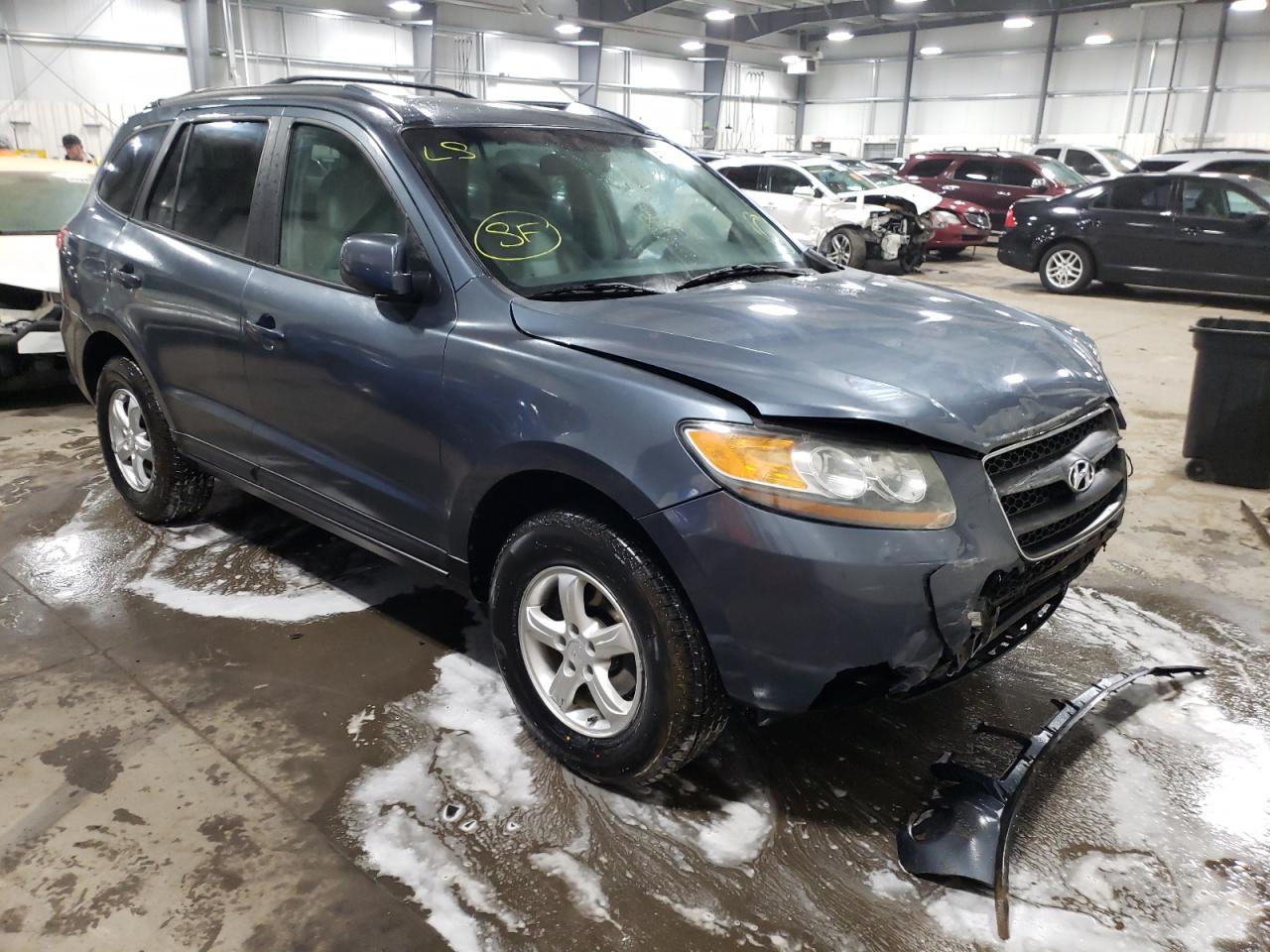 HYUNDAI SANTA FE G 2007 with VIN 5NMSG13D77H053314 - Photo from auction