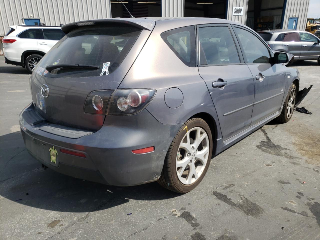 Photo 4 from auction – 2007 MAZDA 3 HATCHBAC with VIN JM1BK143071764111