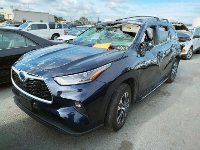 Photo 2 from auction – 2021 TOYOTA HIGHLANDER with VIN 5TDHARAH1MS504049