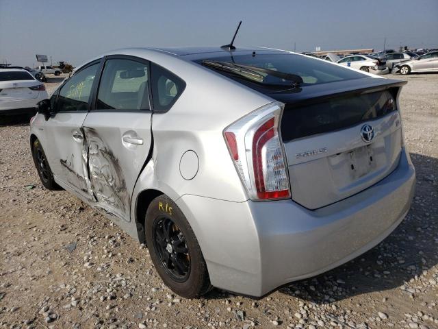 Photo 3 from auction – 2013 TOYOTA PRIUS with VIN JTDKN3DU8D5655962
