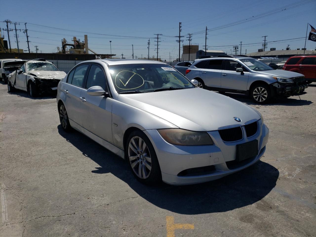 BMW 325 I AUTO 2006 with VIN WBAVB17506NK40911 - Photo from auction