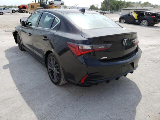 Photo 3 from auction – 2020 ACURA ILX PREMIU with VIN 19UDE2F85LA012026