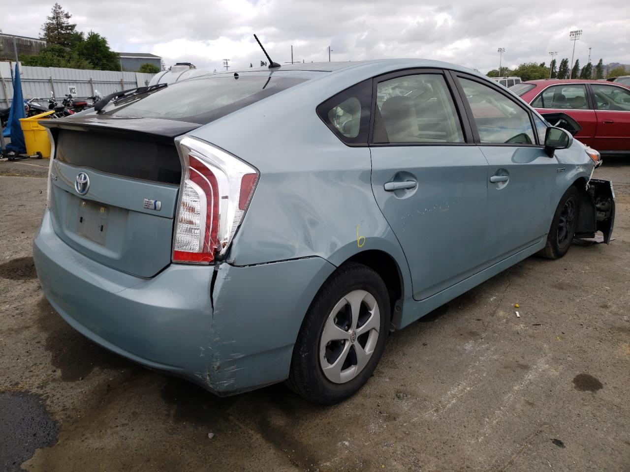 Photo 4 from auction – 2015 TOYOTA PRIUS with VIN JTDKN3DU0F1948622