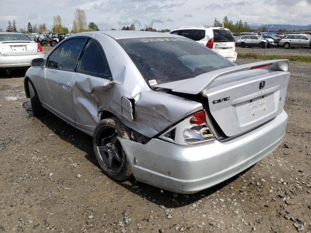 Photo 3 from auction – 2003 HONDA CIVIC EX with VIN 1HGEM21963L045452