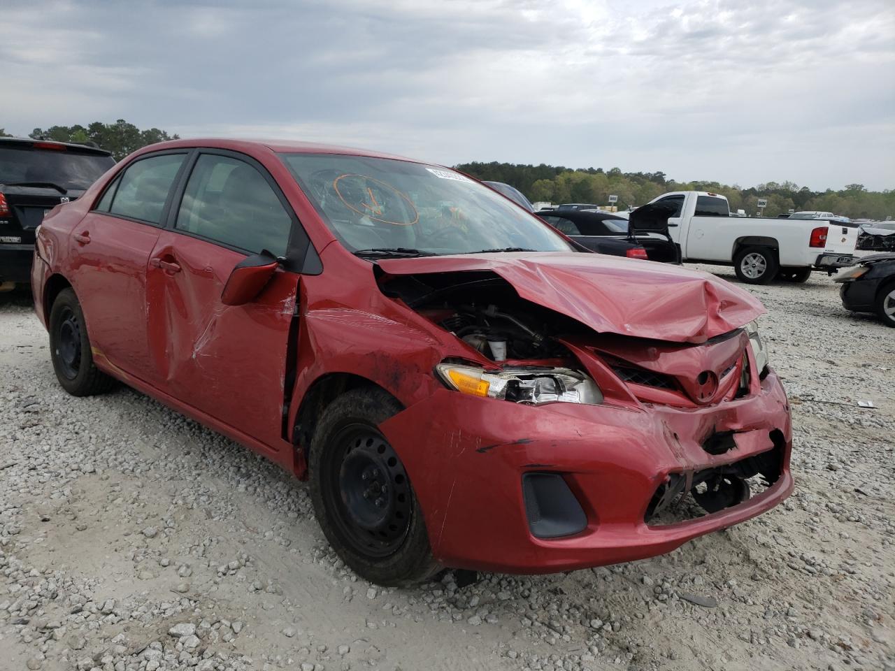 TOYOTA COROLLA BA 2011 with VIN 2T1BU4EE9BC612585 - Photo from auction