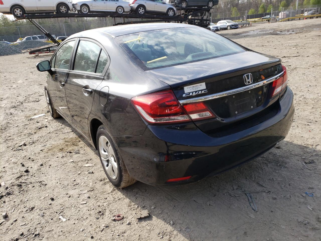 Photo 3 from auction – 2015 HONDA CIVIC LX with VIN 19XFB2F58FE233076