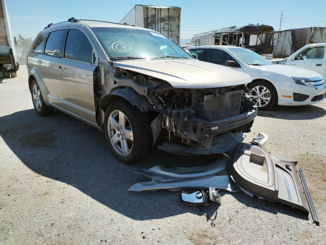 DODGE JOURNEY R/ 2009 with VIN 3D4GH67V99T541207 - Photo from auction