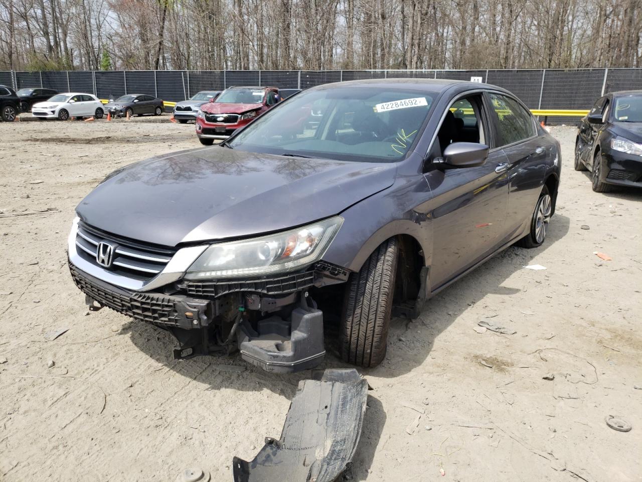 Photo 2 from auction – 2014 HONDA ACCORD LX with VIN 1HGCR2F30EA235758