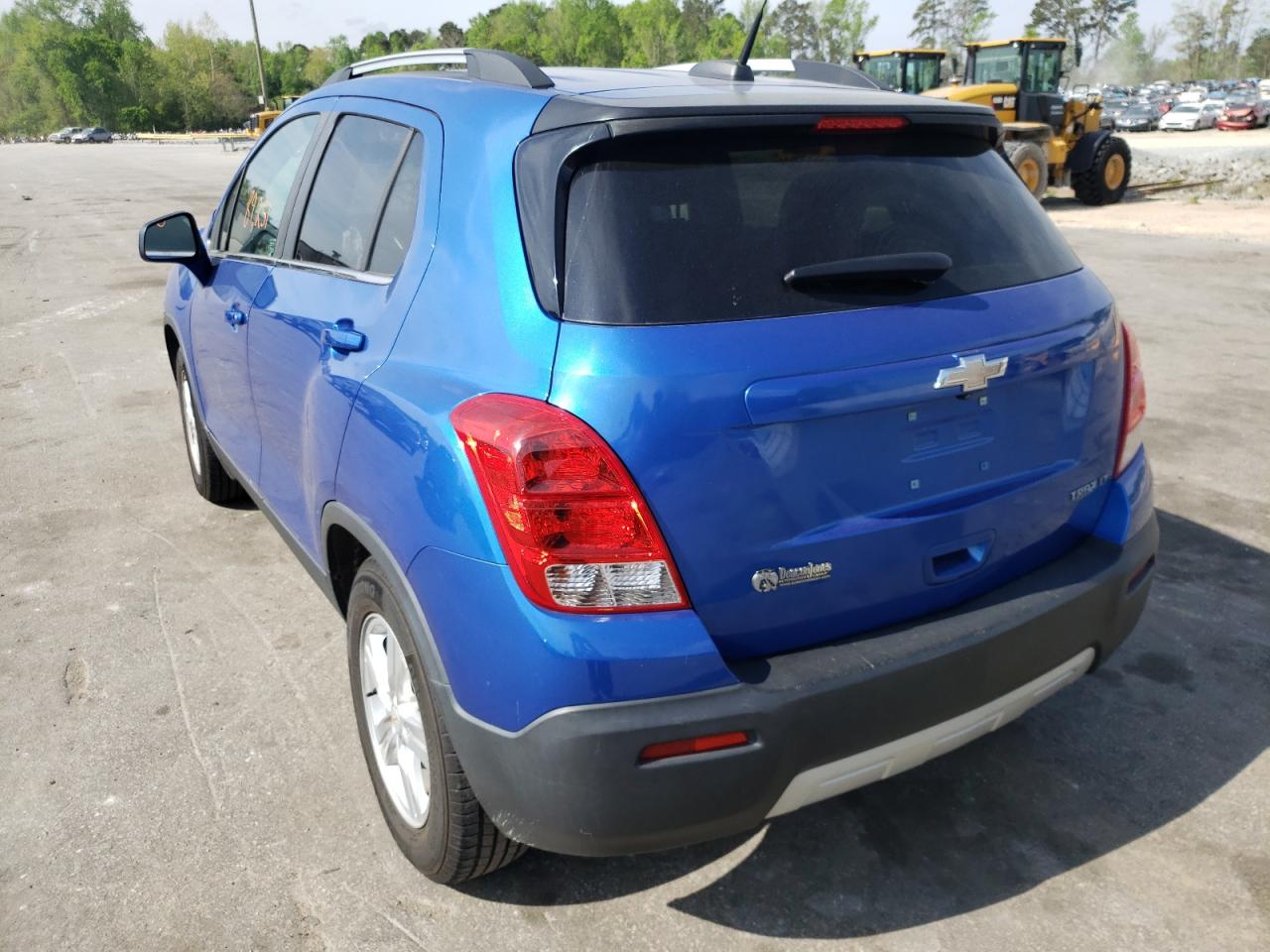 Photo 3 from auction – 2016 CHEVROLET TRAX 1LT with VIN KL7CJLSB5GB524508