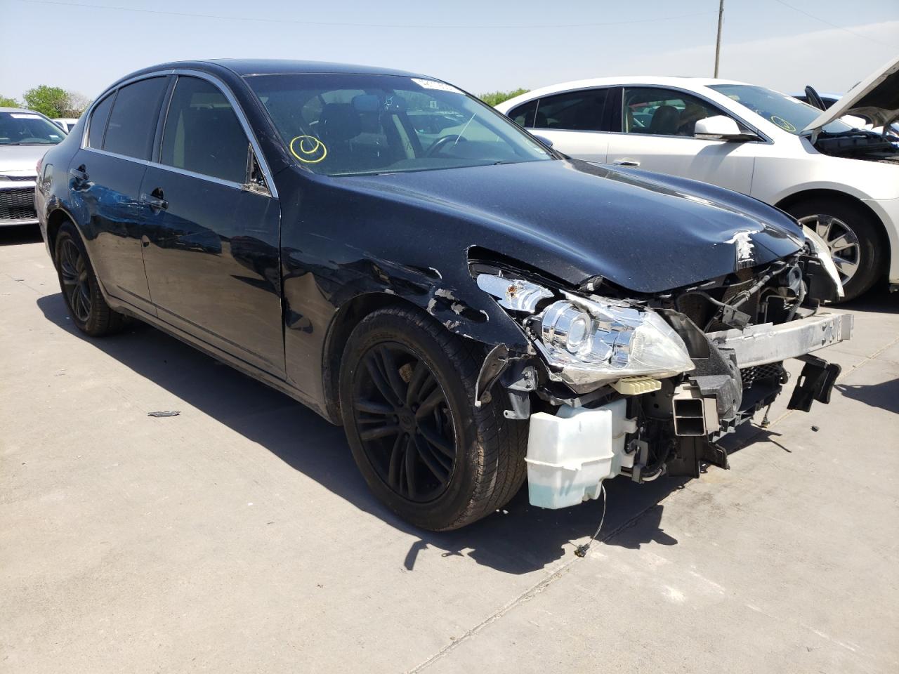 INFINITI G25 2012 with VIN JN1DV6AR6CM860312 - Photo from auction