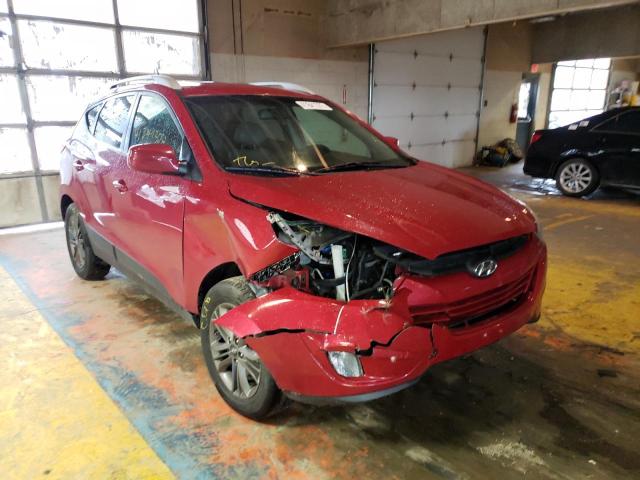 Photo 1 from auction – 2014 HYUNDAI TUCSON GLS with VIN KM8JUCAG3EU846124