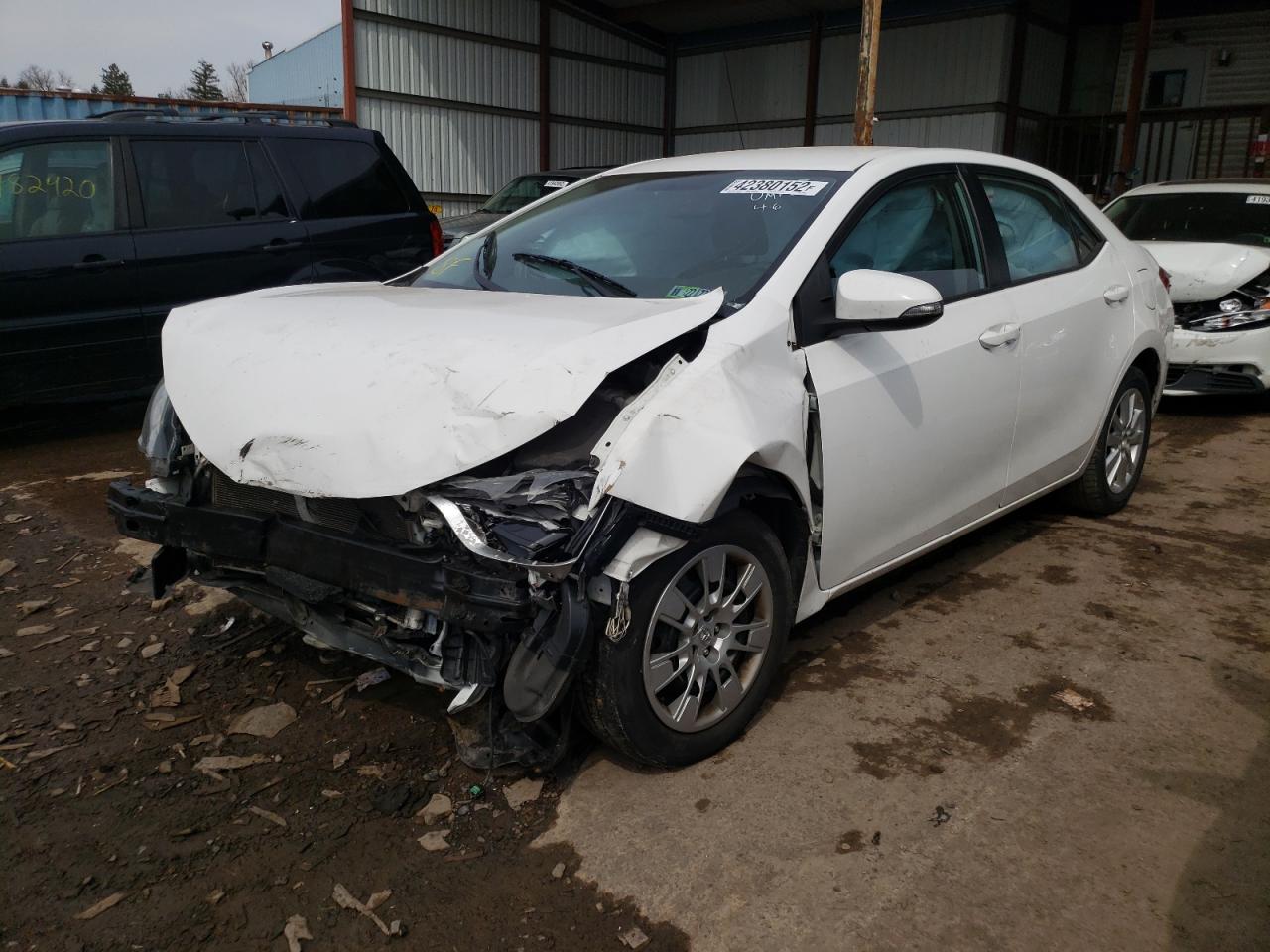 Photo 2 from auction – 2015 TOYOTA COROLLA L with VIN 2T1BURHE5FC415380