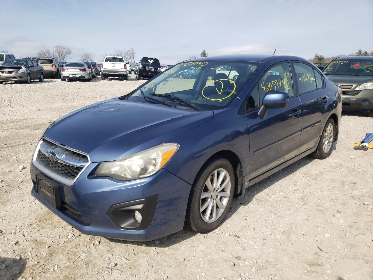 Photo 2 from auction – 2012 SUBARU IMPREZA PR with VIN JF1GJAC60CH026594