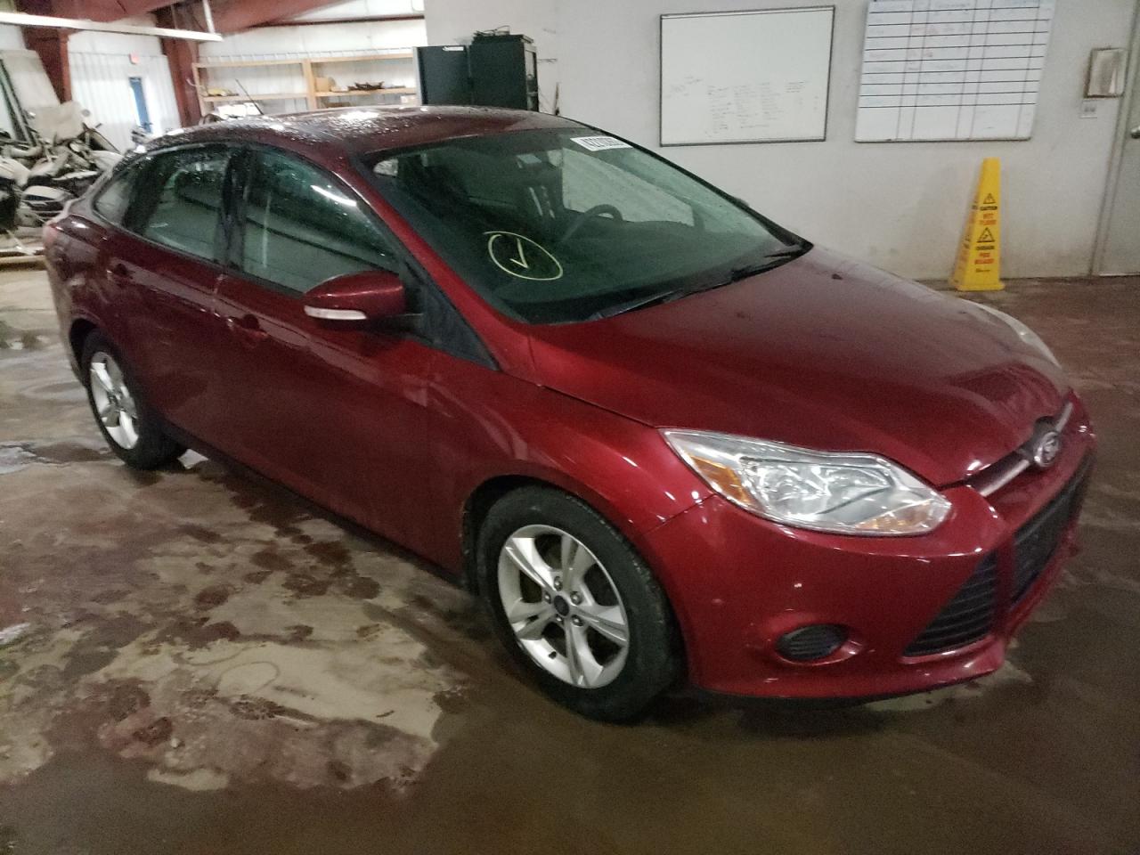 FORD FOCUS SE 2013 with VIN 1FADP3F26DL219904 - Photo from auction