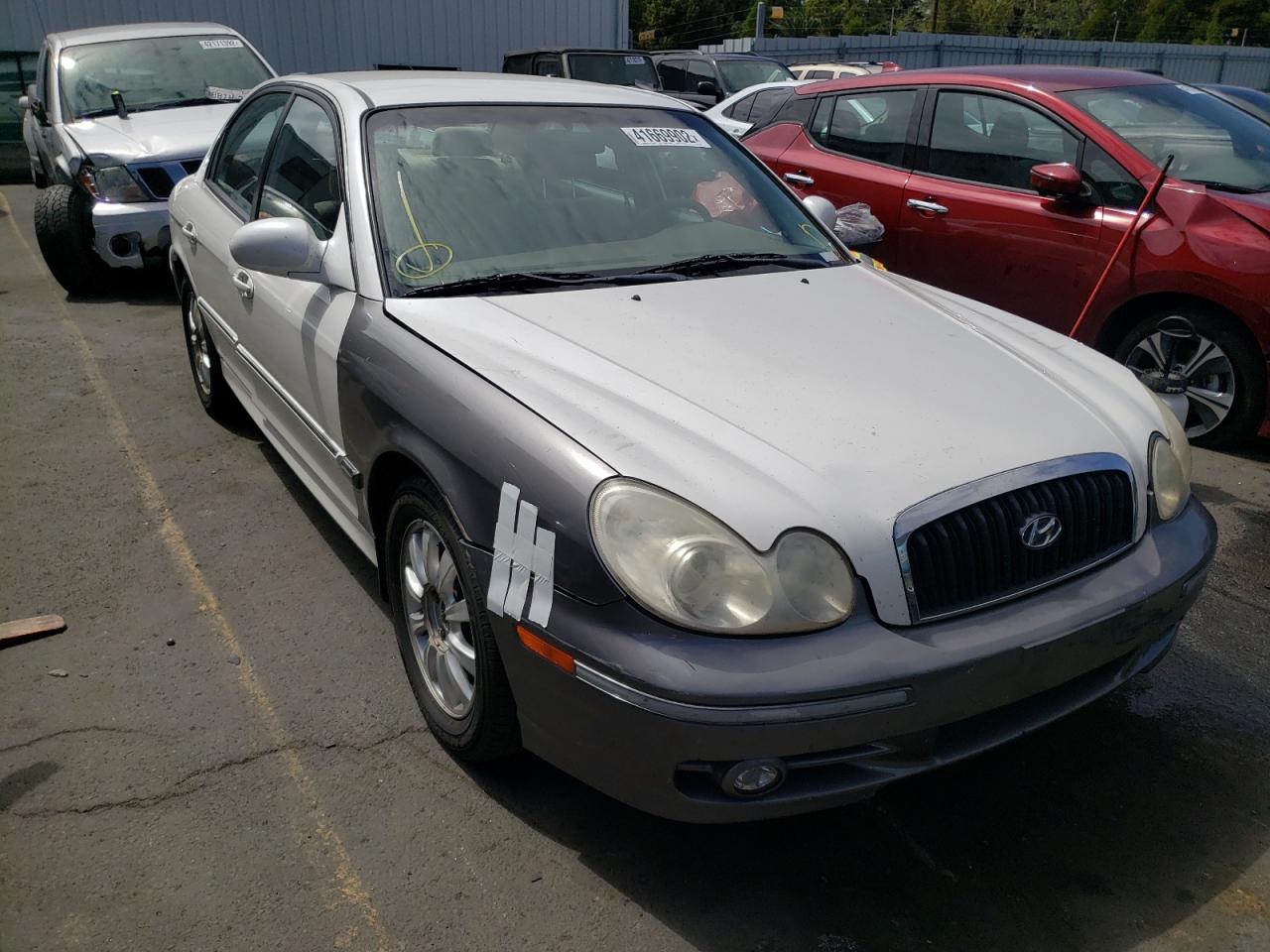 HYUNDAI SONATA GLS 2004 with VIN KMHWF35H64A003358 - Photo from auction