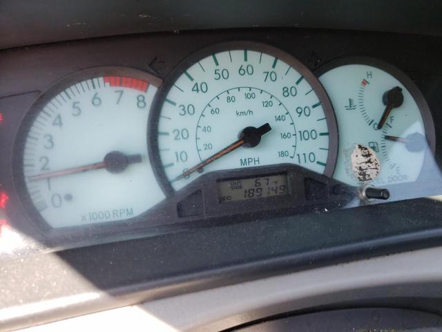 Photo 8 from auction – 2003 TOYOTA COROLLA LE with VIN 1NXBR32E73Z104647