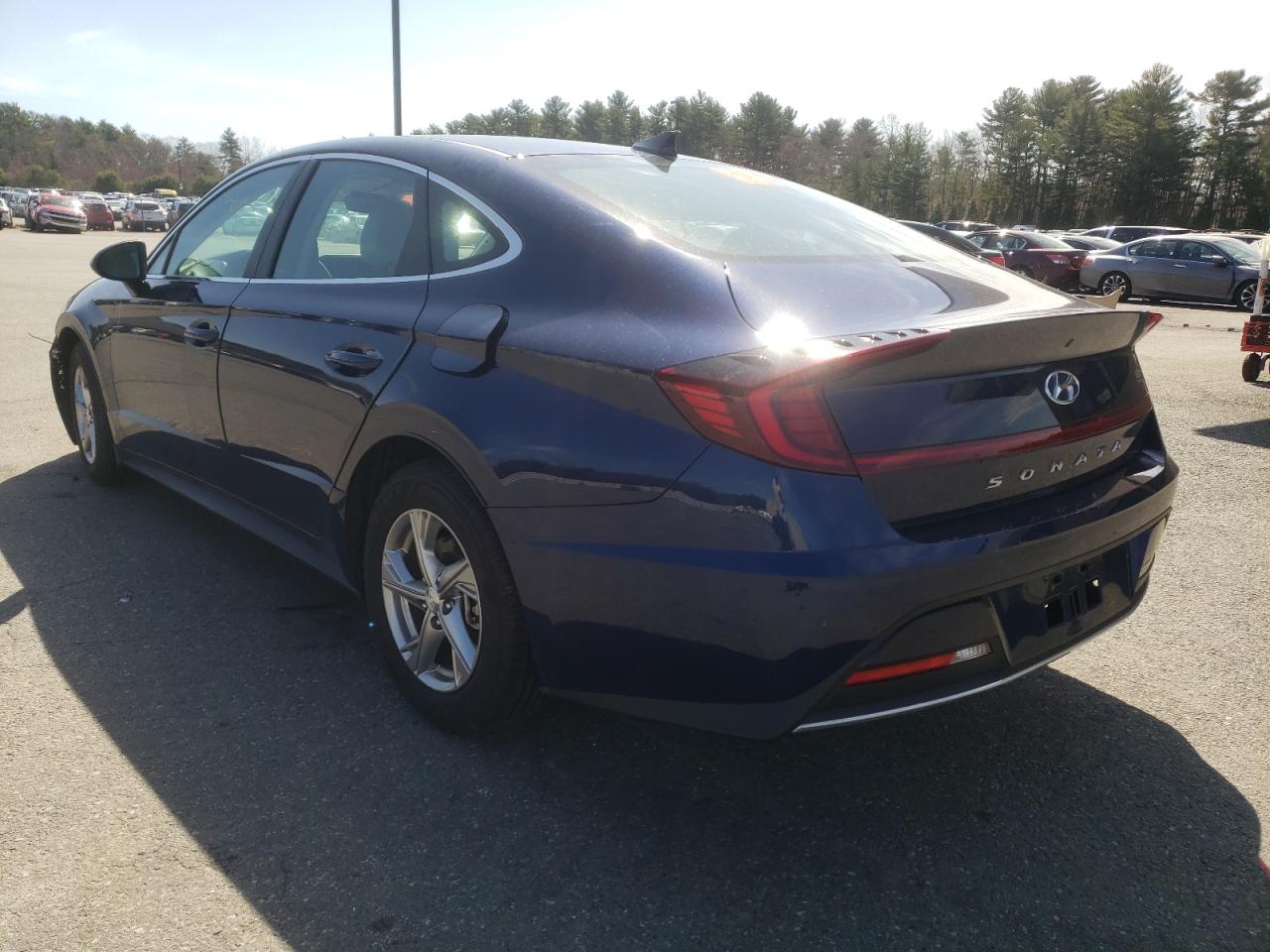 Photo 3 from auction – 2021 HYUNDAI SONATA SE with VIN 5NPEG4JA0MH122799