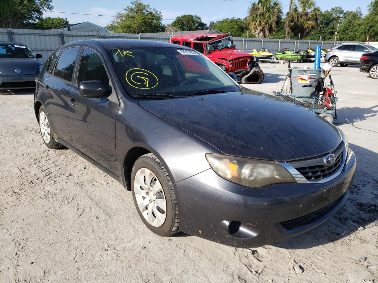 SUBARU IMPREZA 2. 2009 with VIN JF1GH61639H815214 - Photo from auction