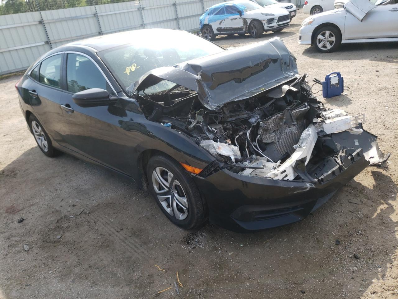 HONDA CIVIC LX 2017 with VIN 19XFC2F51HE034175 - Photo from auction