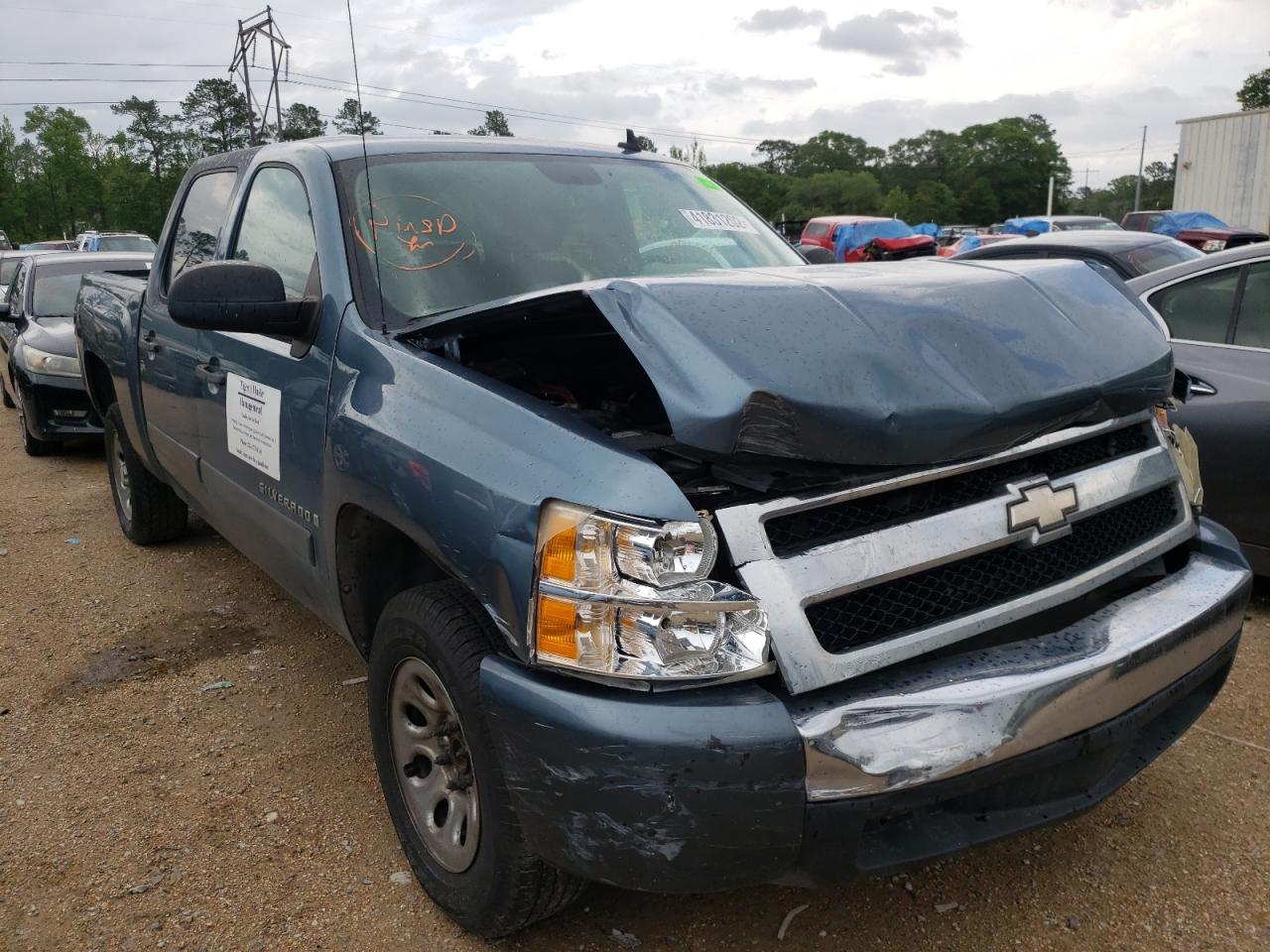 CHEVROLET SILVERADO 2008 with VIN 3GCEC13C28G243759 - Photo from auction