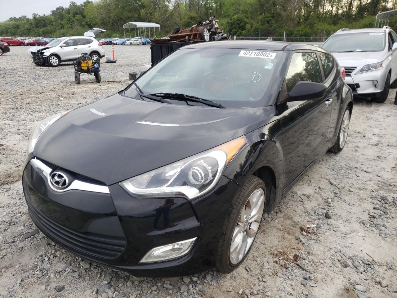 Photo 2 from auction – 2015 HYUNDAI VELOSTER with VIN KMHTC6AD5FU222622