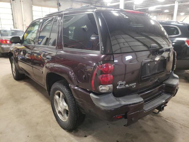 Photo 3 from auction – 2008 CHEVROLET TRAILBLAZE with VIN 1GNDT13S182241505