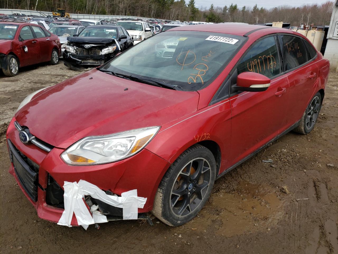 Photo 2 from auction – 2012 FORD FOCUS SE with VIN 1FAHP3F28CL445068