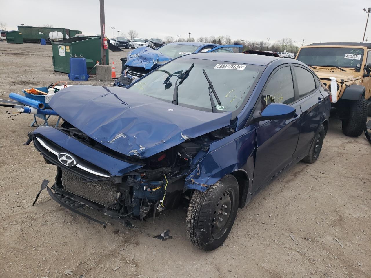 Photo 15 from auction – 2016 HYUNDAI ACCENT SE with VIN KMHCT4AEXGU990000