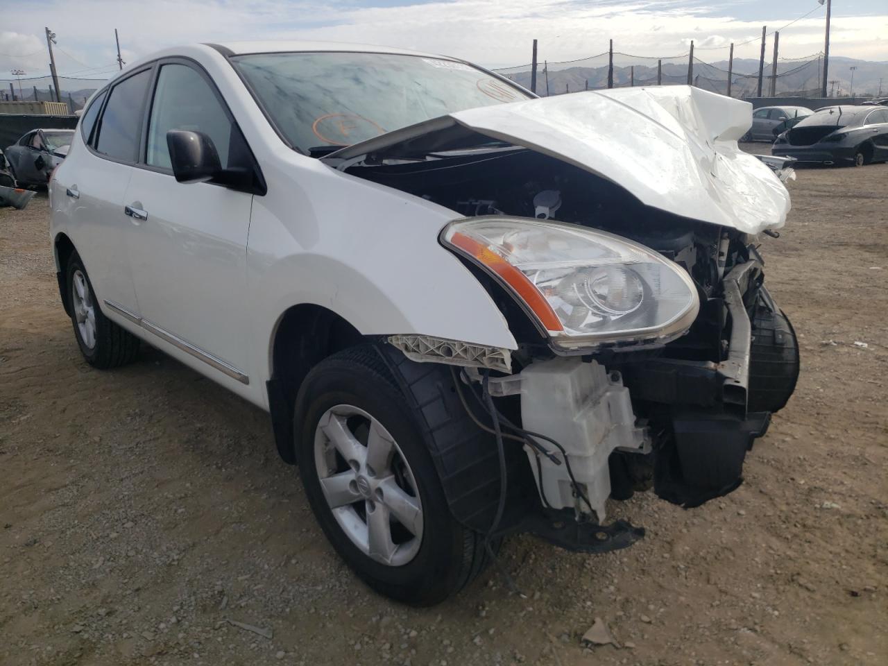 NISSAN ROGUE S 2012 with VIN JN8AS5MT1CW281585 - Photo from auction